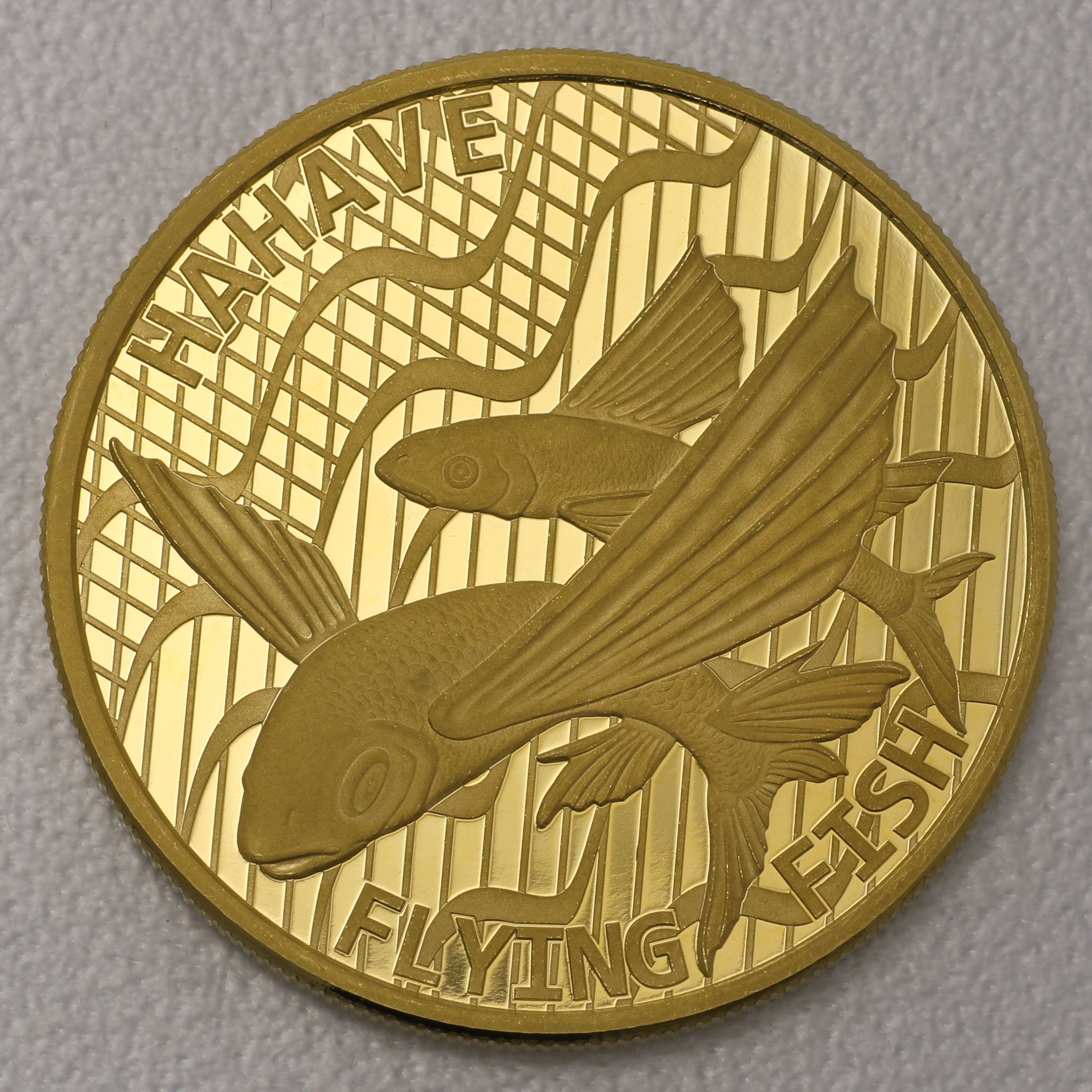 Goldmünze 1oz "Flying Fish – Hahave" 2020 Territory of Tokelau (Tokelau) - Hauptansicht