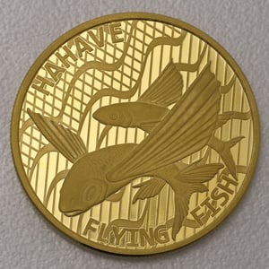 Goldmünze 1oz "Flying Fish – Hahave" 2020 Territory of Tokelau (Tokelau) - Hauptansicht