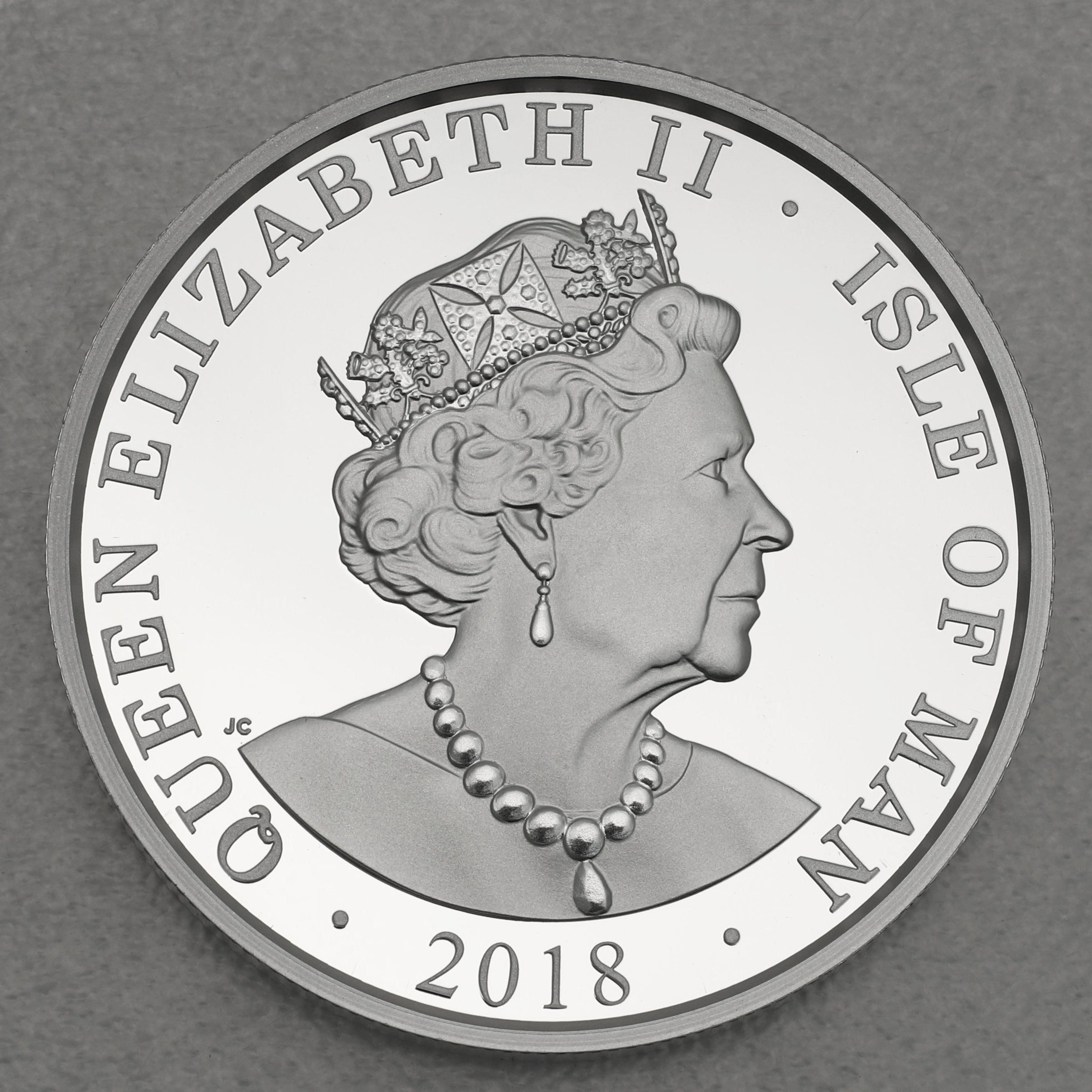 Silbermünze 1oz "Isle of Man - Angel" 2018 (Isle of Man) - Detailansicht 1