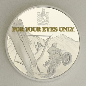 Silbermünze 1oz "FOR YOUR EYES ONLY" 2021 (PP) James Bond (Tuvalu) - Hauptansicht