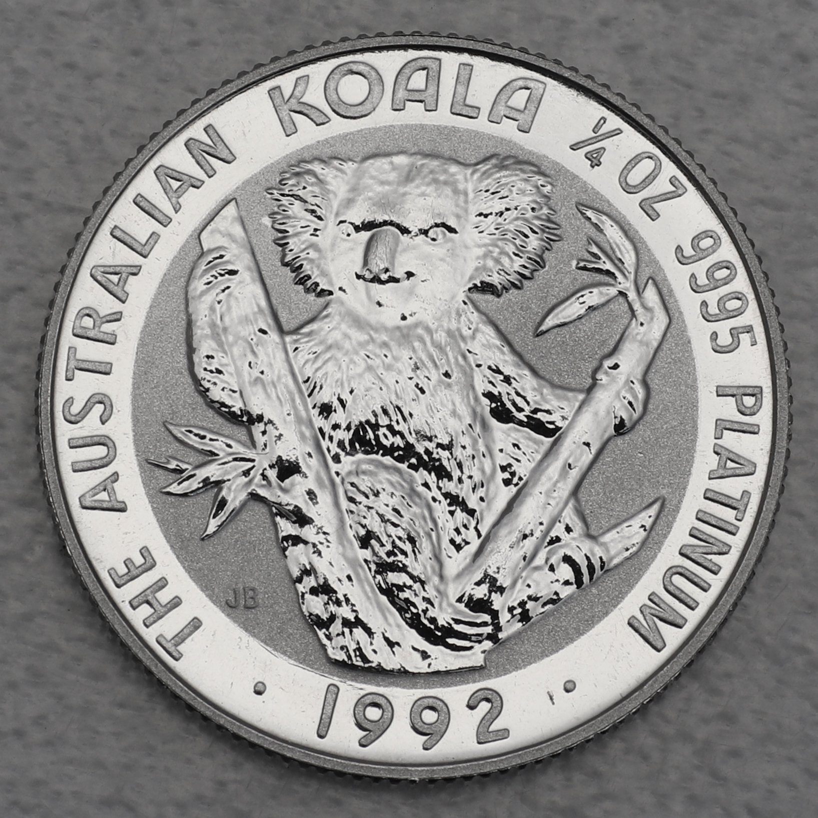 Platinmünze 1/4oz "Koala" (Australien) - Detailansicht 2