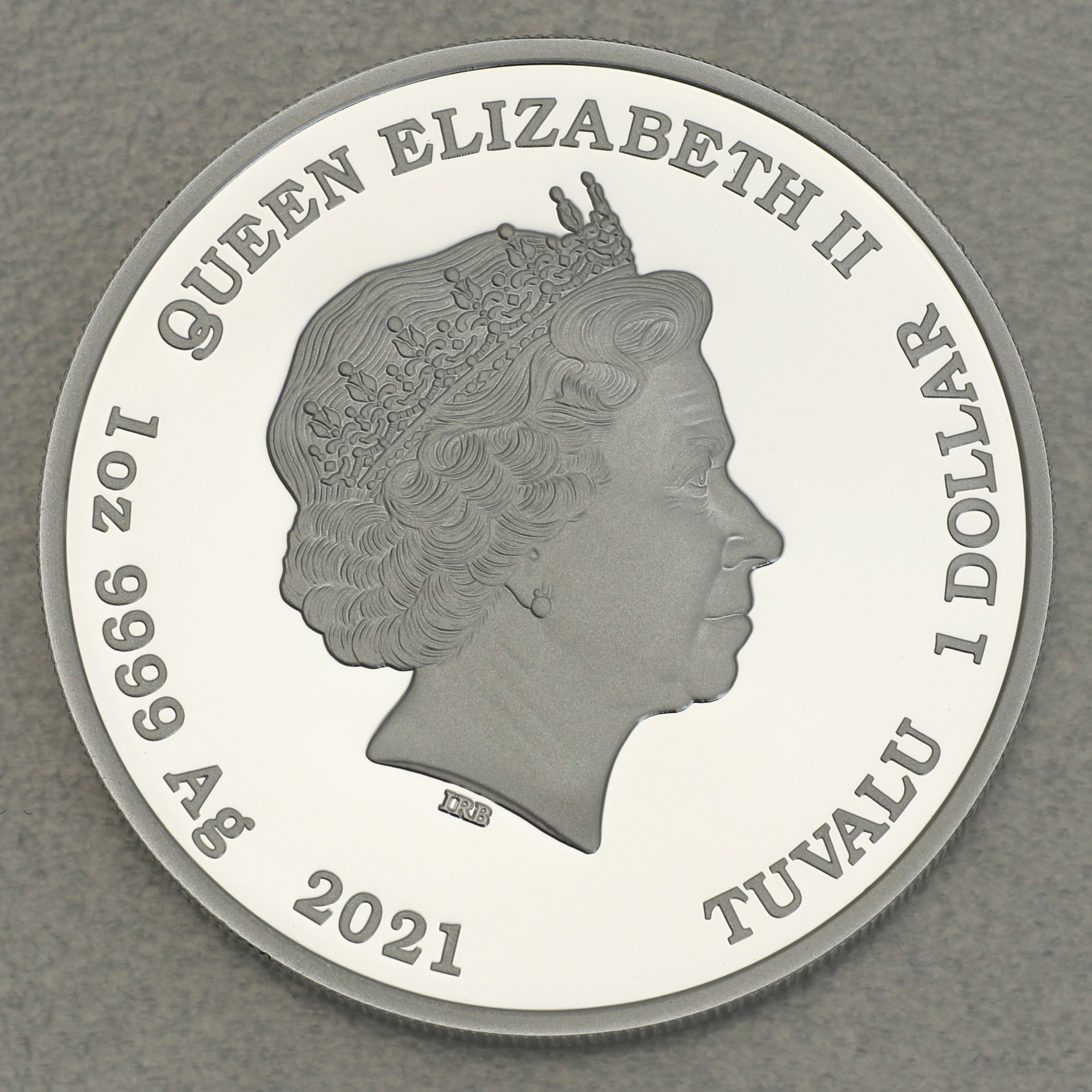 Silbermünze 1oz "The Itchy & Scratchy Show" 2021 (PP/kol.) The Simpsons (Tuvalu) - Detailansicht 1
