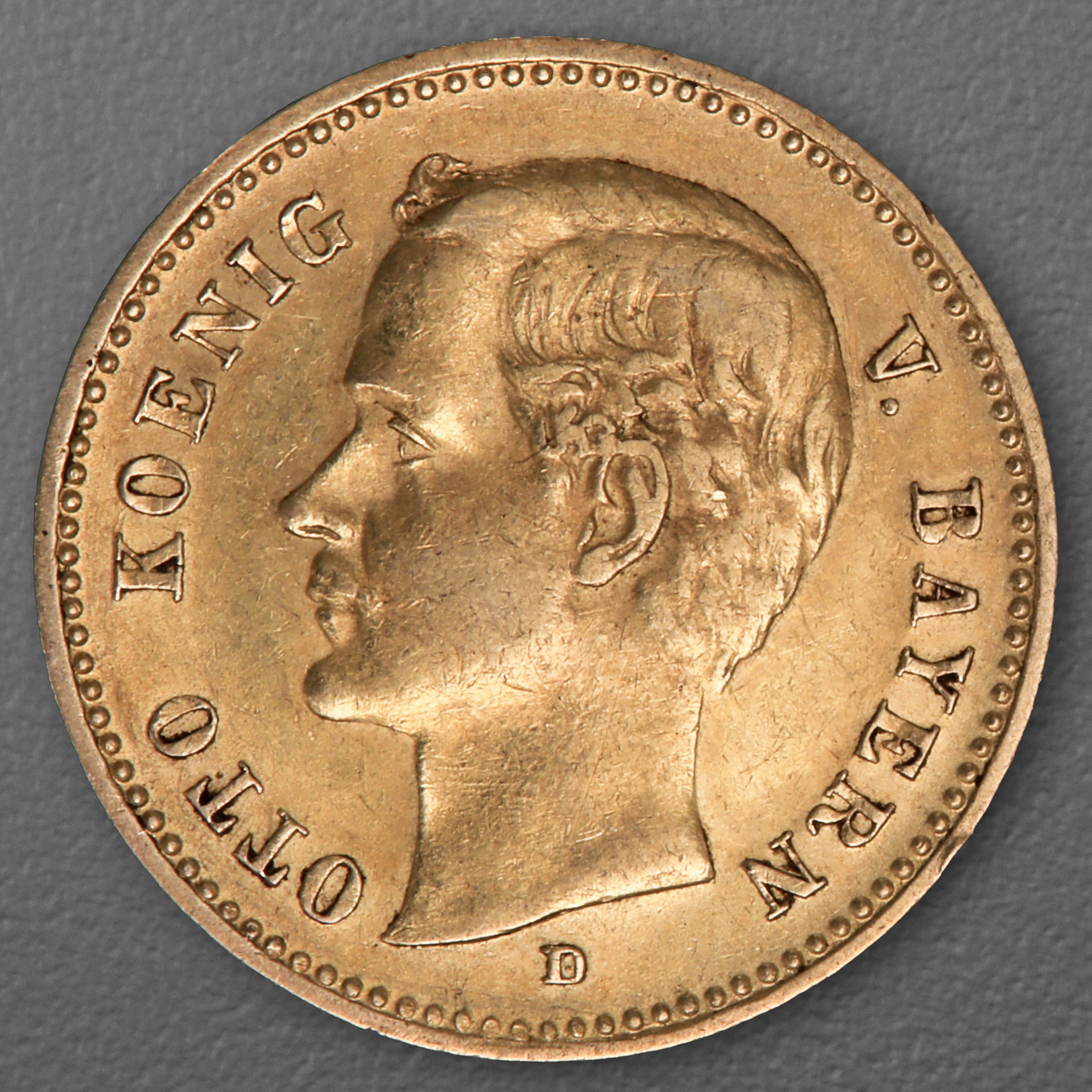 Goldmünze 10 Mark "Otto" 1900-D J.201 (Bayern) - Hauptansicht