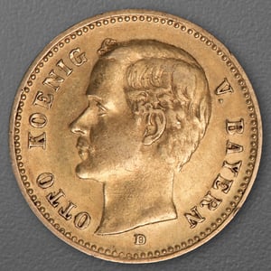 Goldmünze 10 Mark "Otto" 1900-D J.201 (Bayern) - Hauptansicht