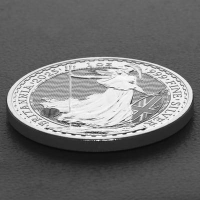 Silbermünze 1oz "Britannia" 2025 19% (Großbritannien) - Miniaturansicht 3
