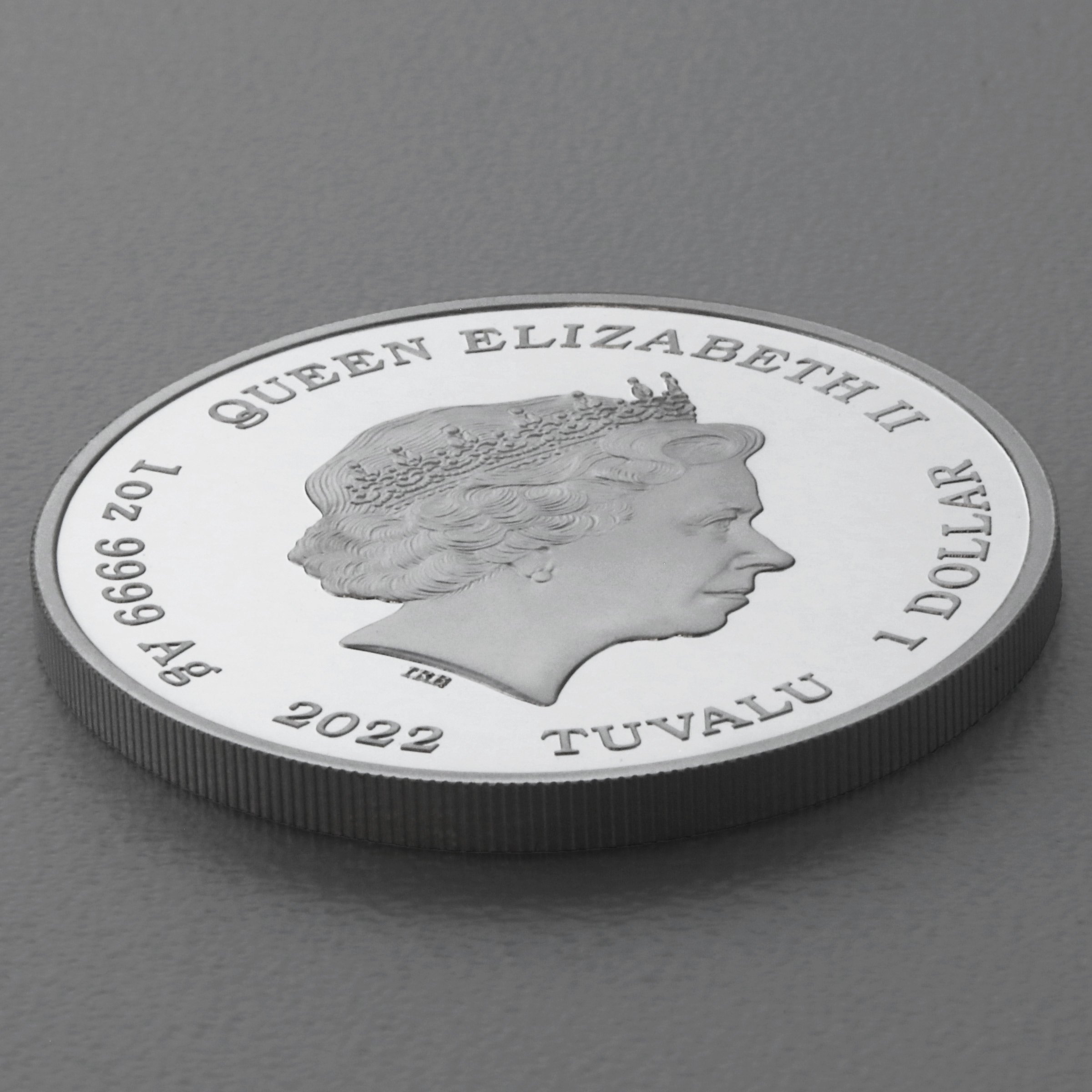 Silbermünze 1oz "Krustylu Studios" 2022 The Simpsons diff. (Tuvalu) - Detailansicht 3