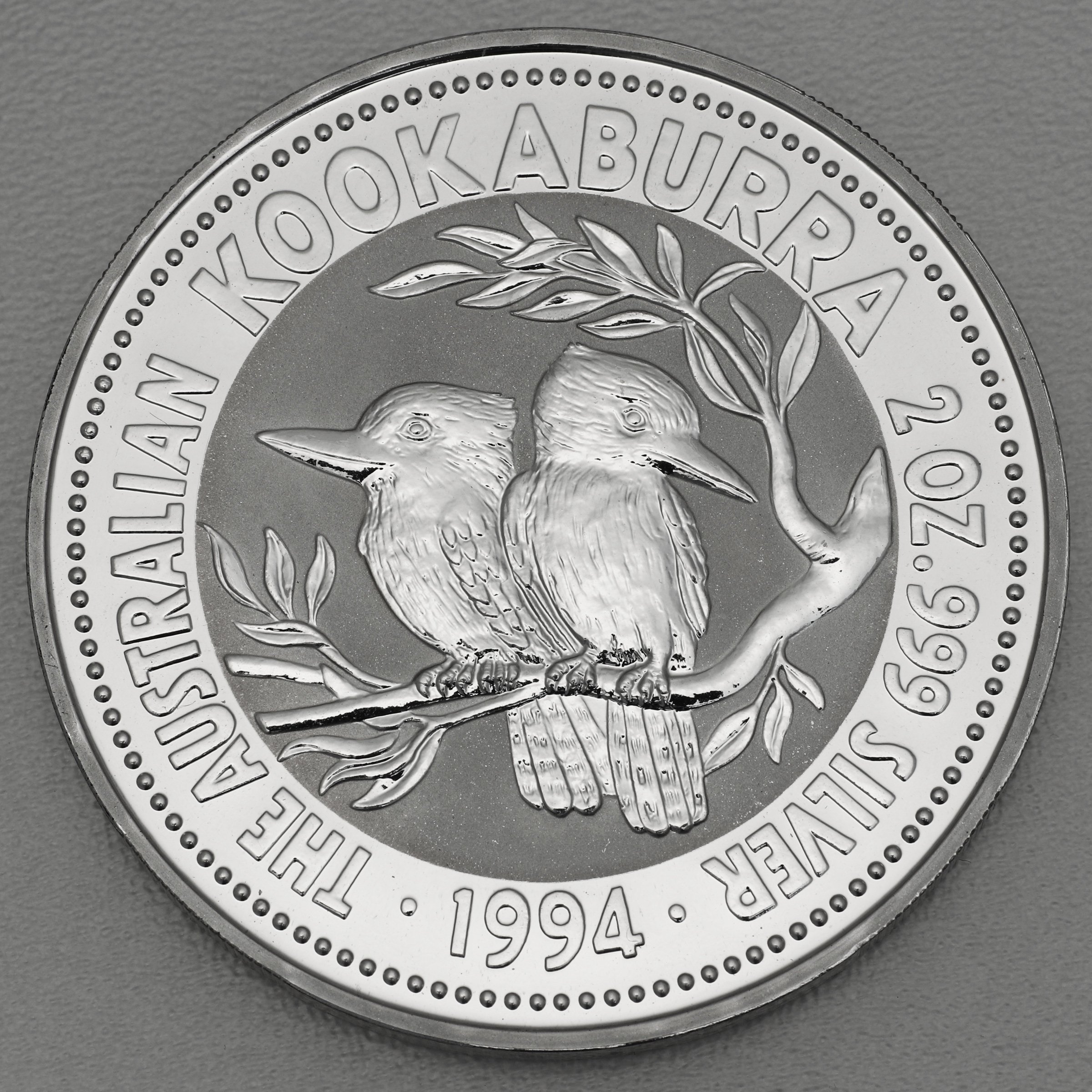 Silbermünze 2oz "Kookaburra" 1994 (Australien) - Hauptansicht