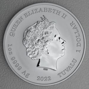 Silbermünze 1oz "Homer Simpson" 2022 The Simpsons (Tuvalu) - Miniaturansicht 2