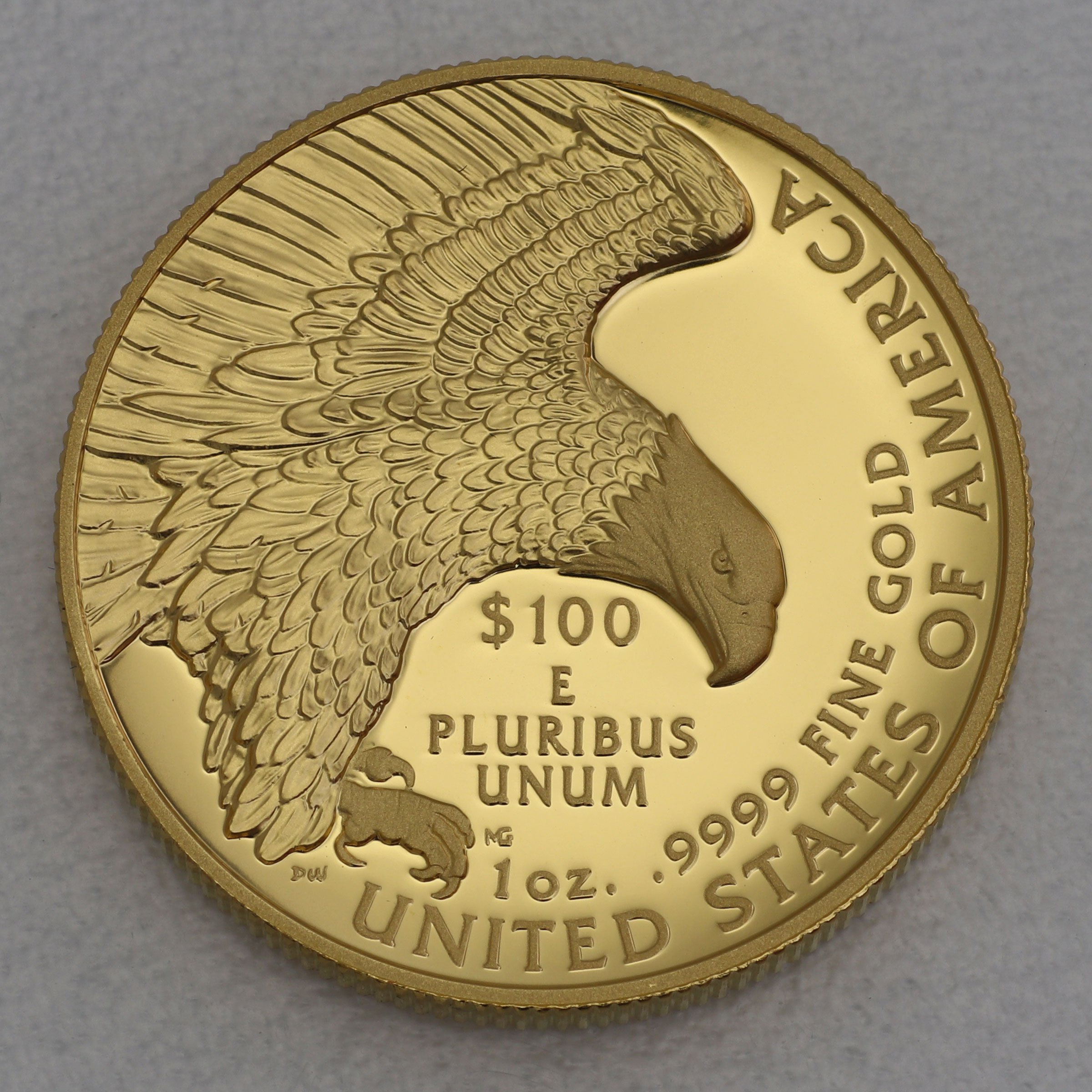 Goldmünze 1oz "American Liberty" 2019 (HR) (USA) - Detailansicht 2