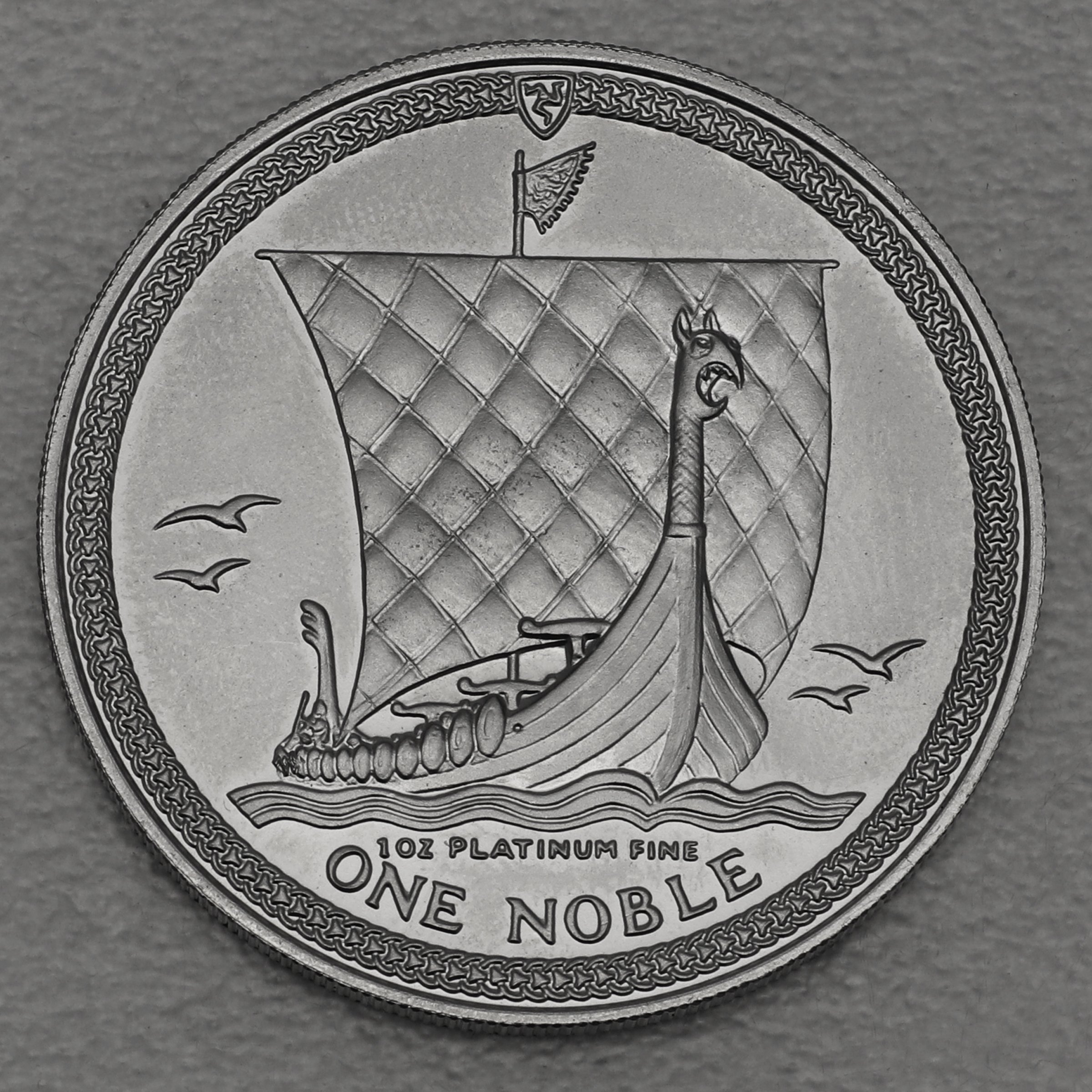 Platinmünze 1oz "One Noble" versch. Jahrg. (Isle of Man) - Hauptansicht