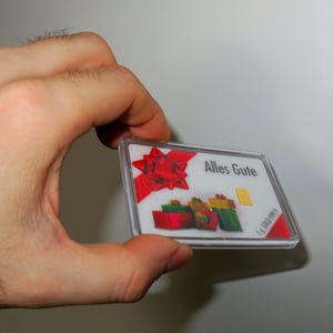 Goldbarren 1g "Alles Gute/Blumenstrauß" (Flip) - Miniaturansicht 4