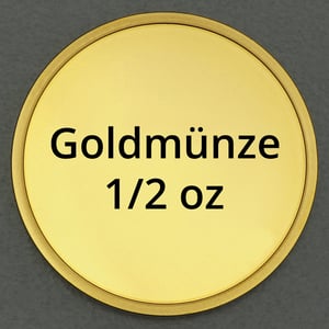 Goldmünze 1/2oz "Anlagegoldmünze" (diverse Hersteller) - Hauptansicht