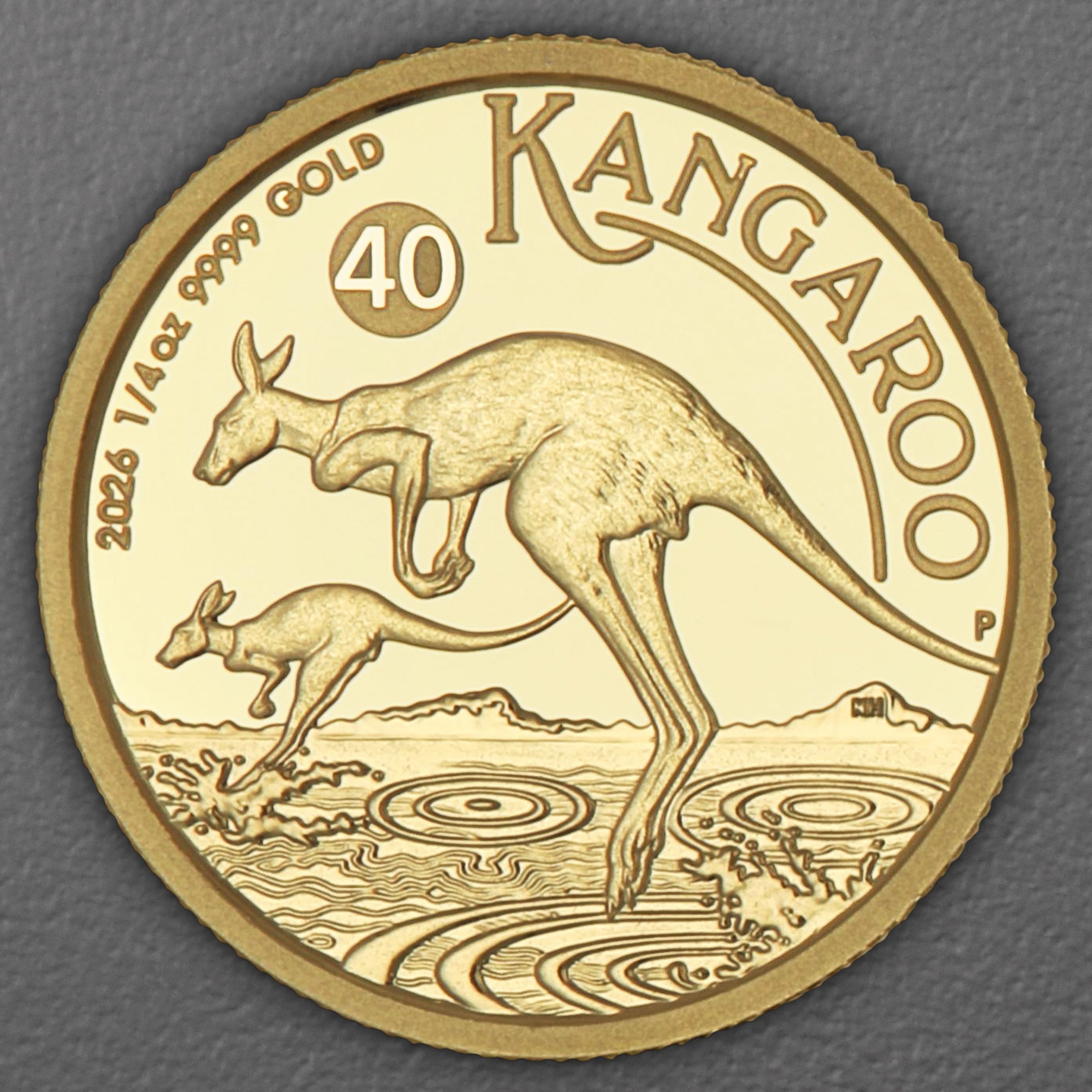 Goldmünze 1/4oz "Känguru" 2026 (PP) (Australien) - Hauptansicht