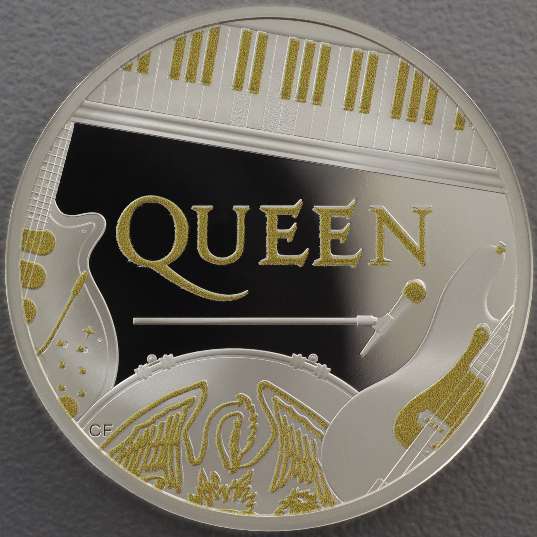 Silbermünze 1oz "Queen UK" 2020 (PP/koloriert) Music Legends (Großbritannien) - Hauptansicht