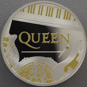 Silbermünze 1oz "Queen UK" 2020 (PP/koloriert) Music Legends (Großbritannien) - Miniaturansicht 1