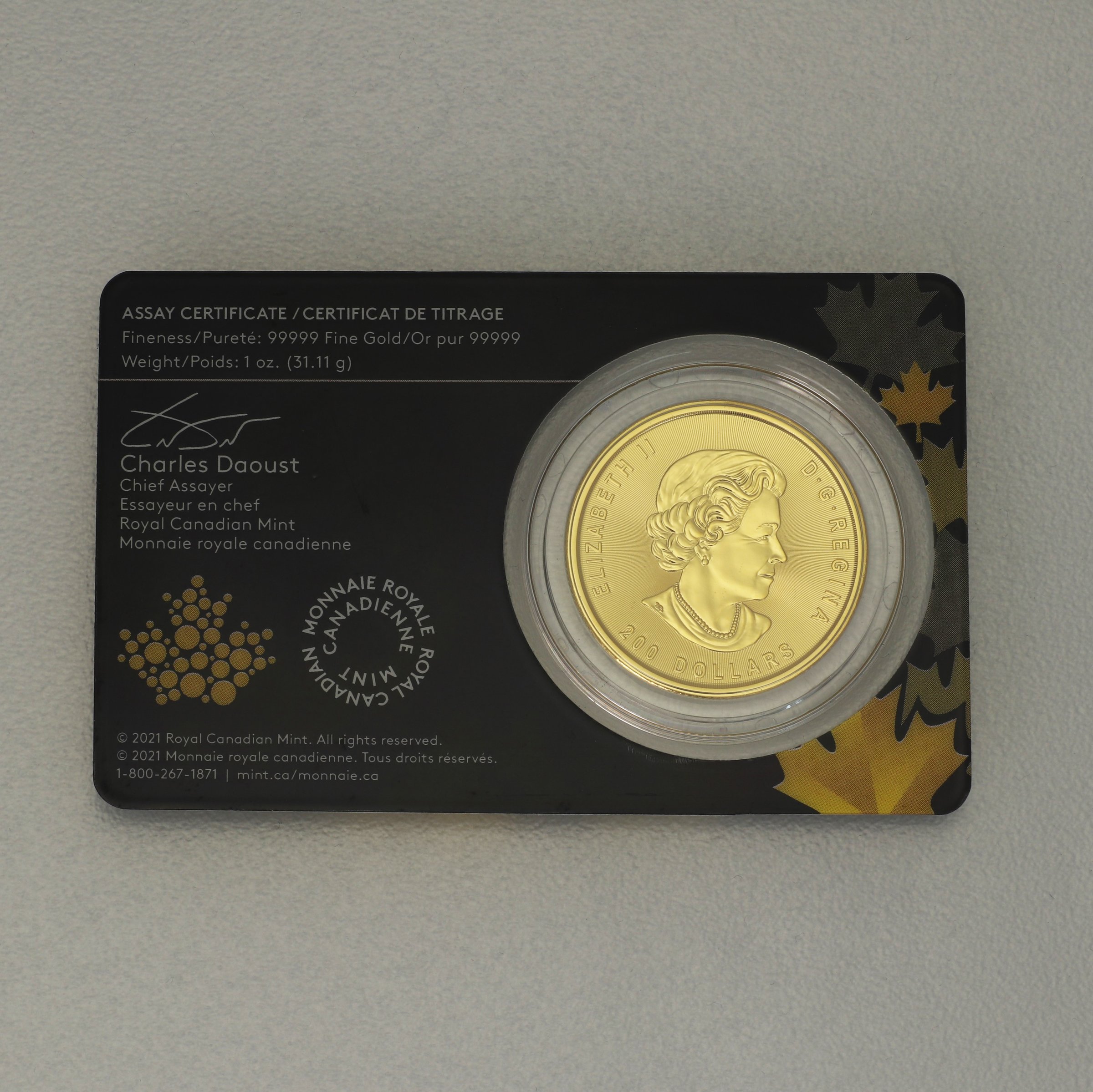 Goldmünze 1oz "Panning for Gold" 2021 Klondike Gold Rush (Kanada) - Detailansicht 1