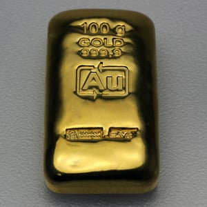 Goldbarren 100g Au ESG, gegossen - Miniaturansicht 3