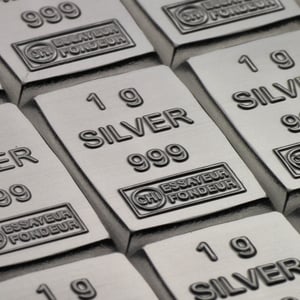 Silbertafel (50x 1g Feinsilber) "CombiBar" - Miniaturansicht 8
