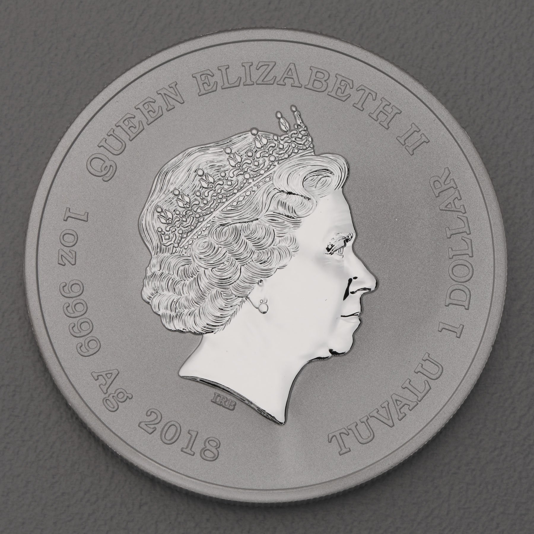 Silbermünze 1oz "Deadpool" 2018 Marvel (Tuvalu) - Detailansicht 1