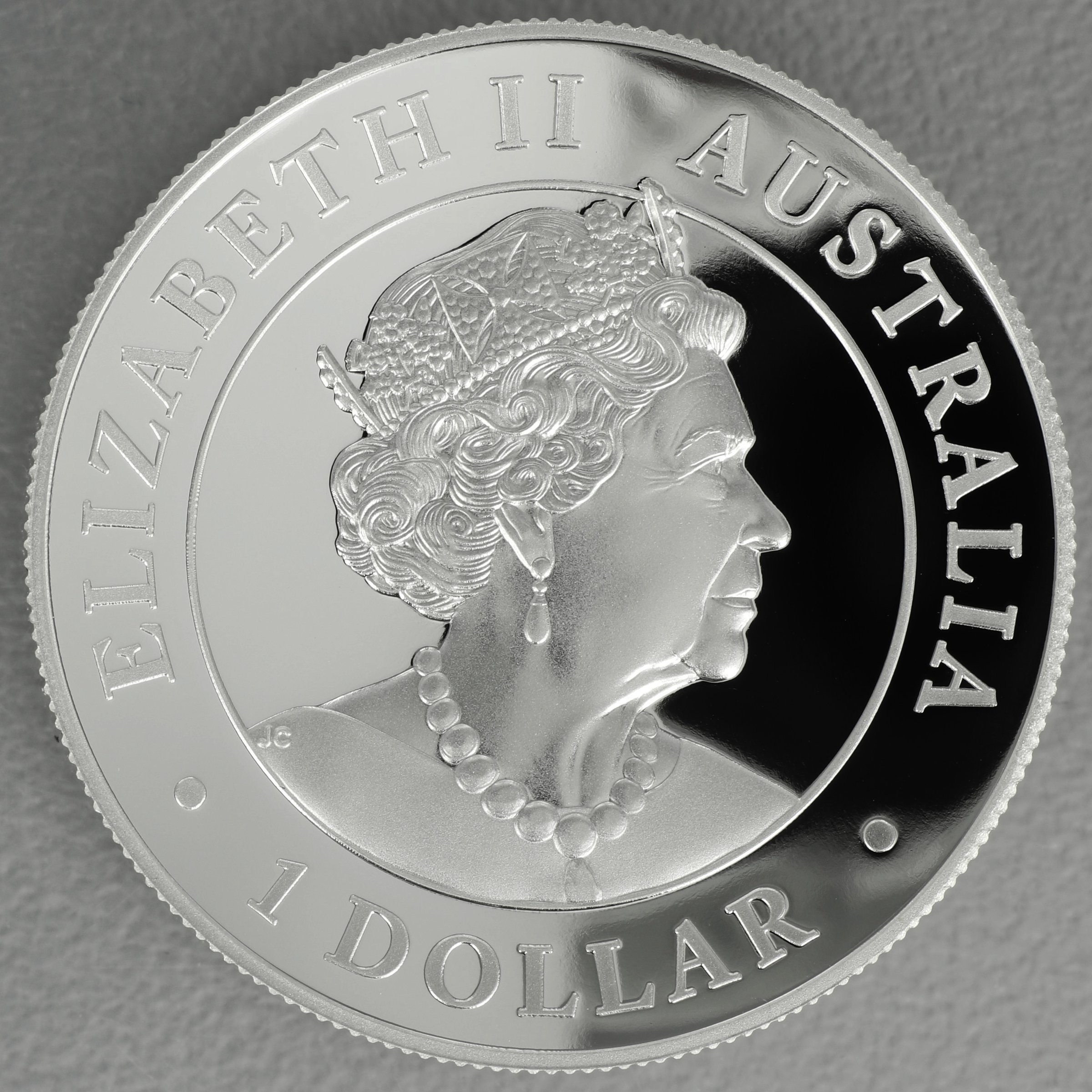 Silbermünze 1oz "Wedge-tailed Eagle" 2020 (PP/HR) (Australien) - Detailansicht 1