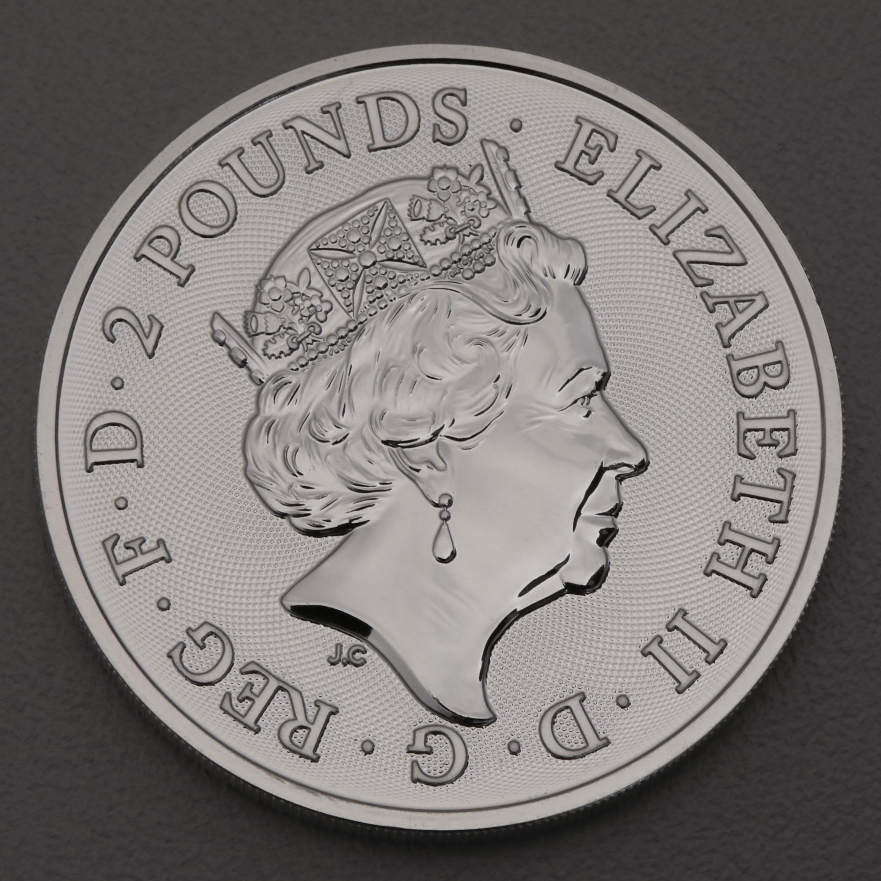 Silbermünze 1oz "The Royal Arms" 2019 (Großbritannien) - Detailansicht 1