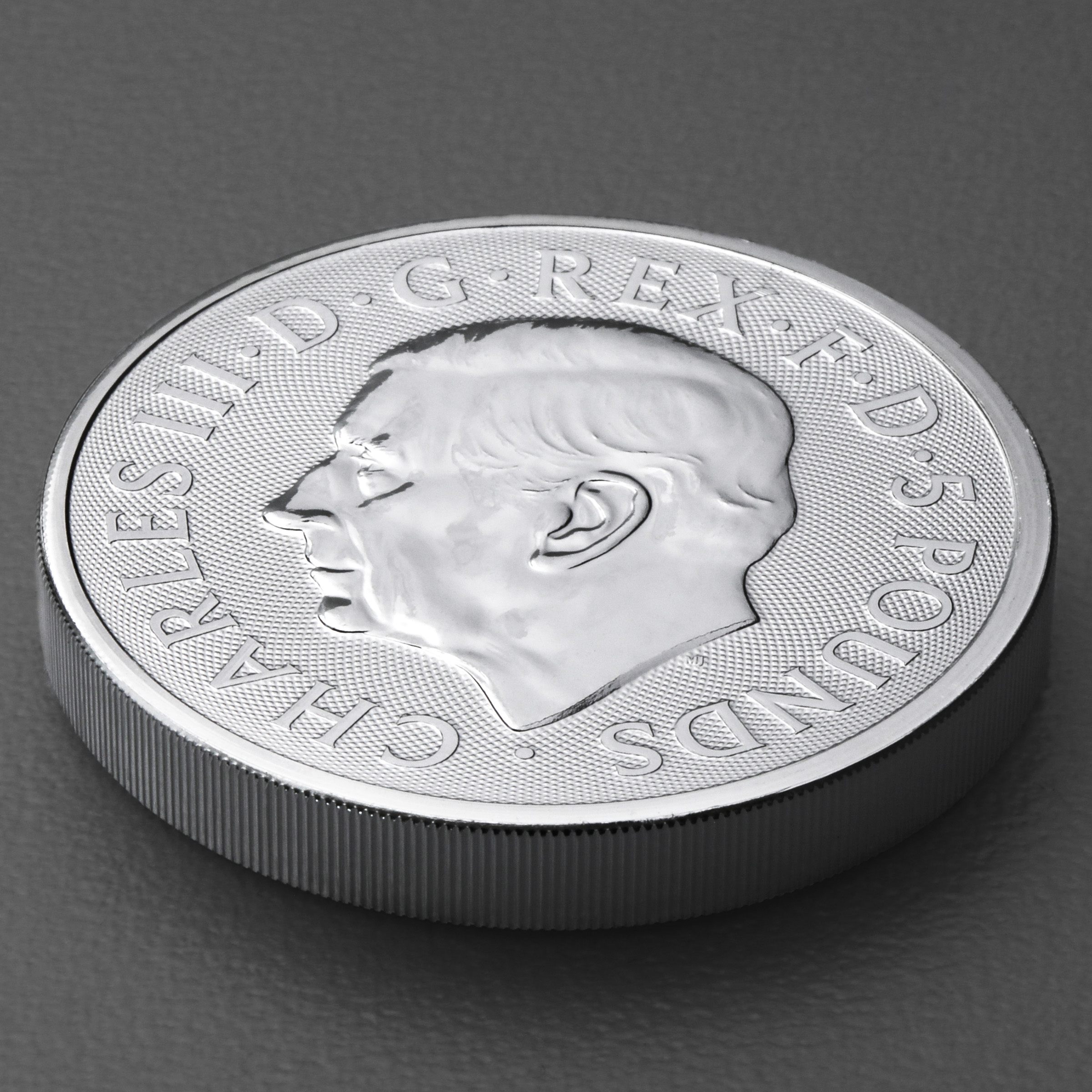Silbermünze 2oz "Bull of Clarence" 2023 Royal Tudor Beasts 19% (Großbritannien) - Detailansicht 3