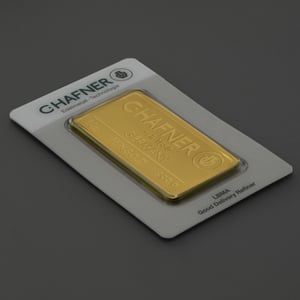 Goldbarren 50g "C.HAFNER - Prägeform" - Miniaturansicht 3