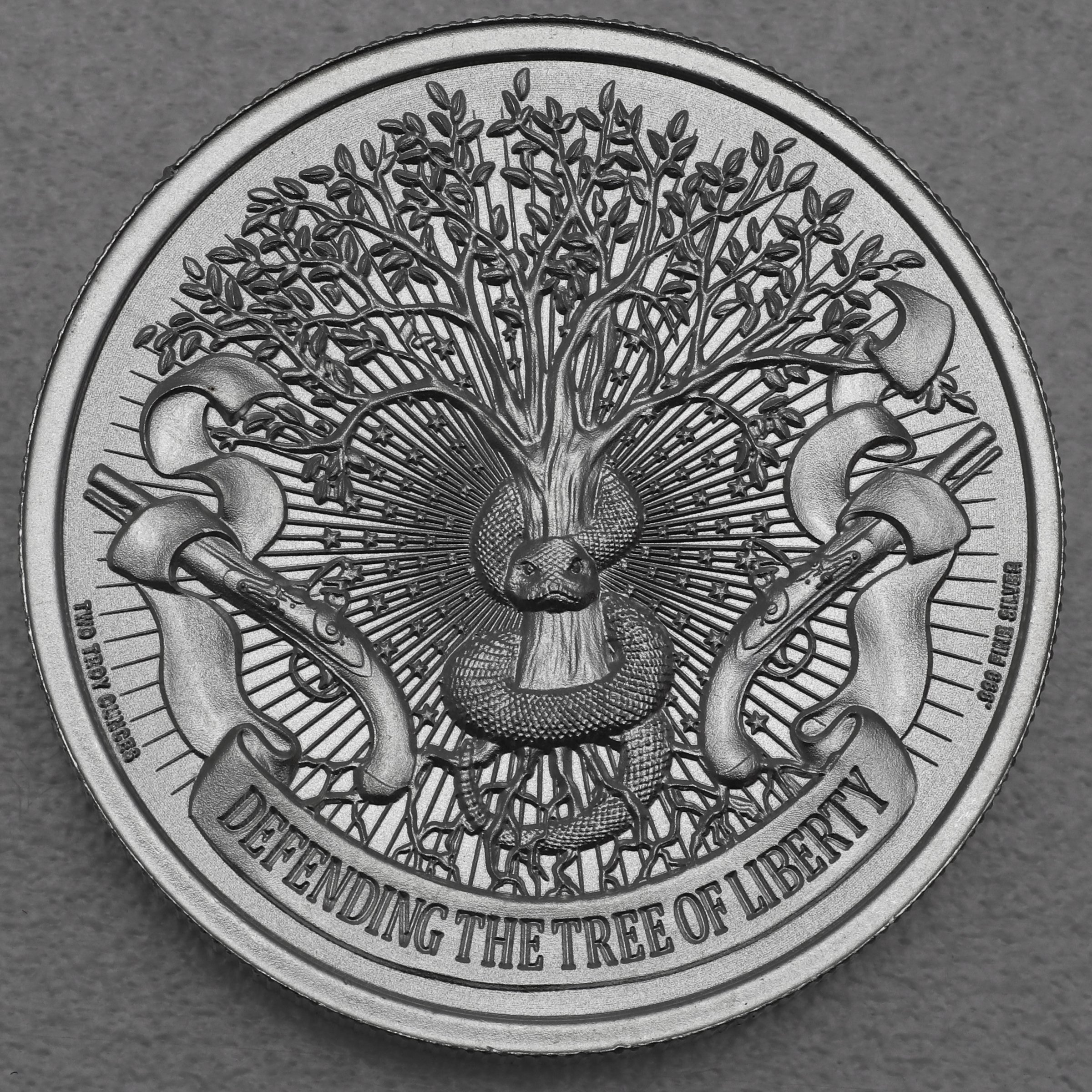 Silbermedaille 2oz "Sons of Liberty-Liberty Tree" (USA) - Detailansicht 1