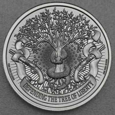 Silbermedaille 2oz "Sons of Liberty-Liberty Tree" (USA) - Miniaturansicht 2