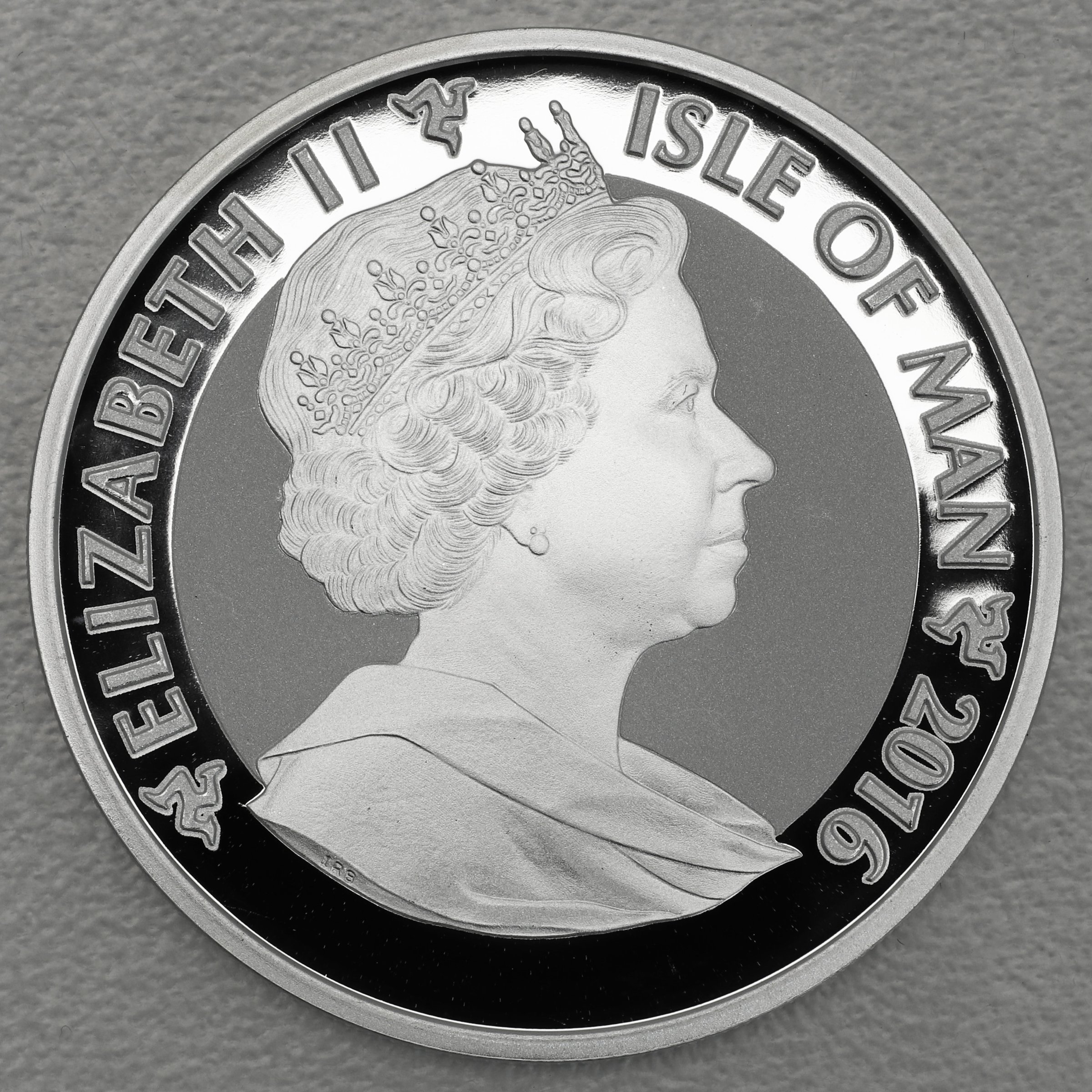 Silbermünze 1oz "Isle of Man - Angel" 2016 (Isle of Man) - Detailansicht 1
