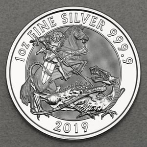 Silbermünze 1oz "Valiant" 2019 (Großbritannien) - Miniaturansicht 1