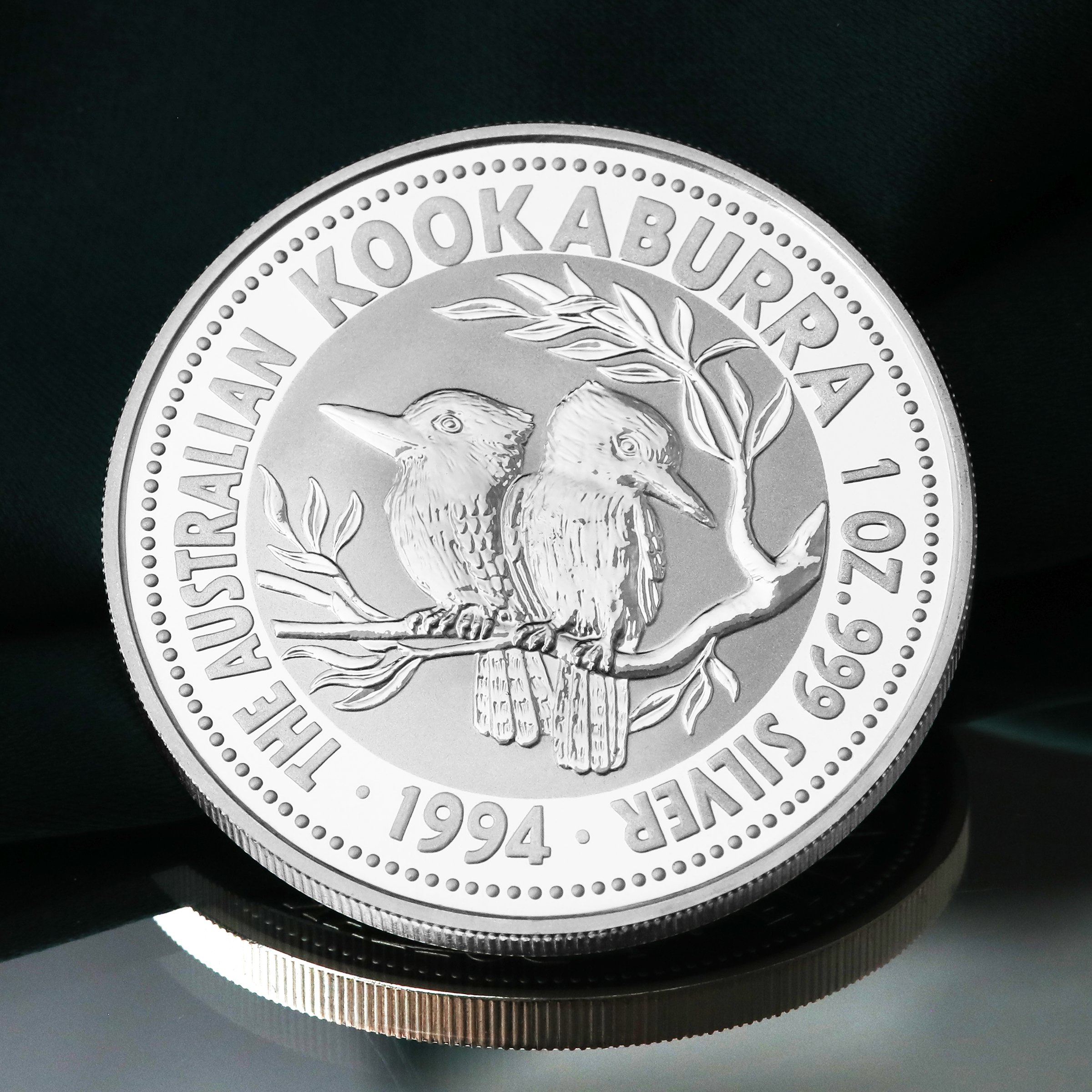 Silbermünze 1oz "Kookaburra" 1994 (Australien) - Detailansicht 4