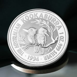 Silbermünze 1oz "Kookaburra" 1994 (Australien) - Miniaturansicht 5