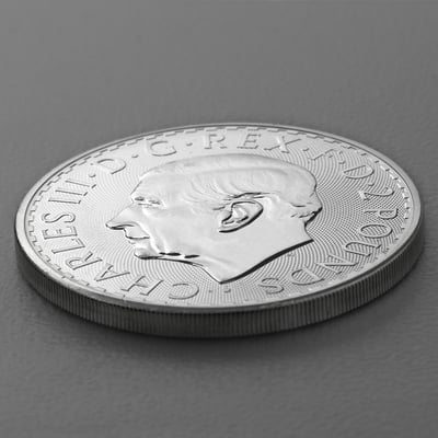 Silbermünze 1oz "Britannia" 2024 diff. (Großbritannien) - Miniaturansicht 4