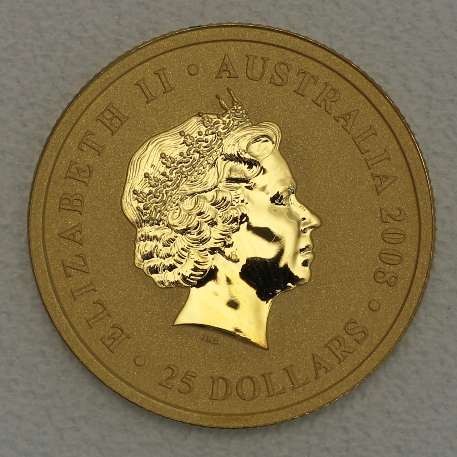 Goldmünze 1/4oz "Känguru" 2008 (Australien) - Detailansicht 1