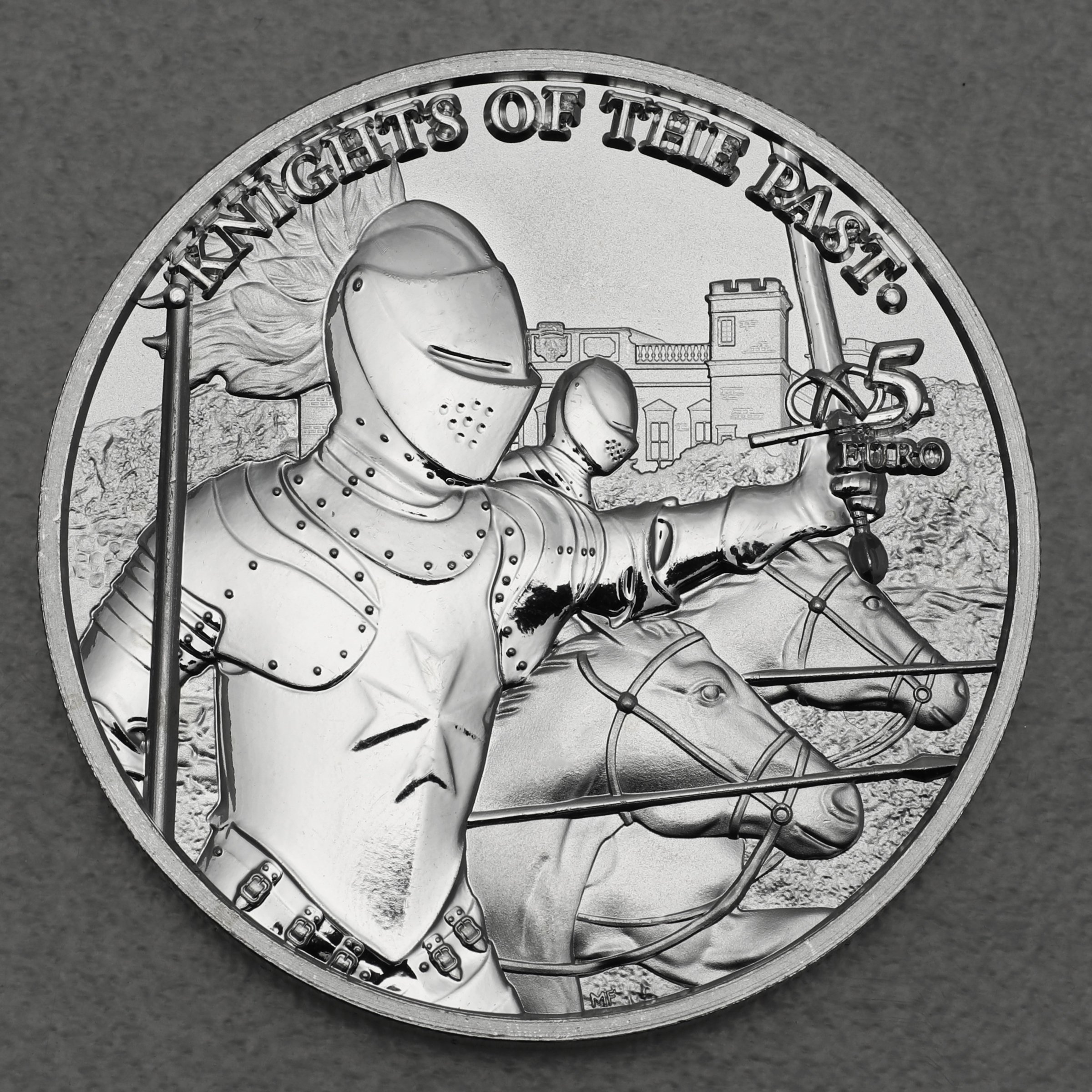 Silbermünze 1oz "Knights of the Past" 2021 (Malta) - Hauptansicht