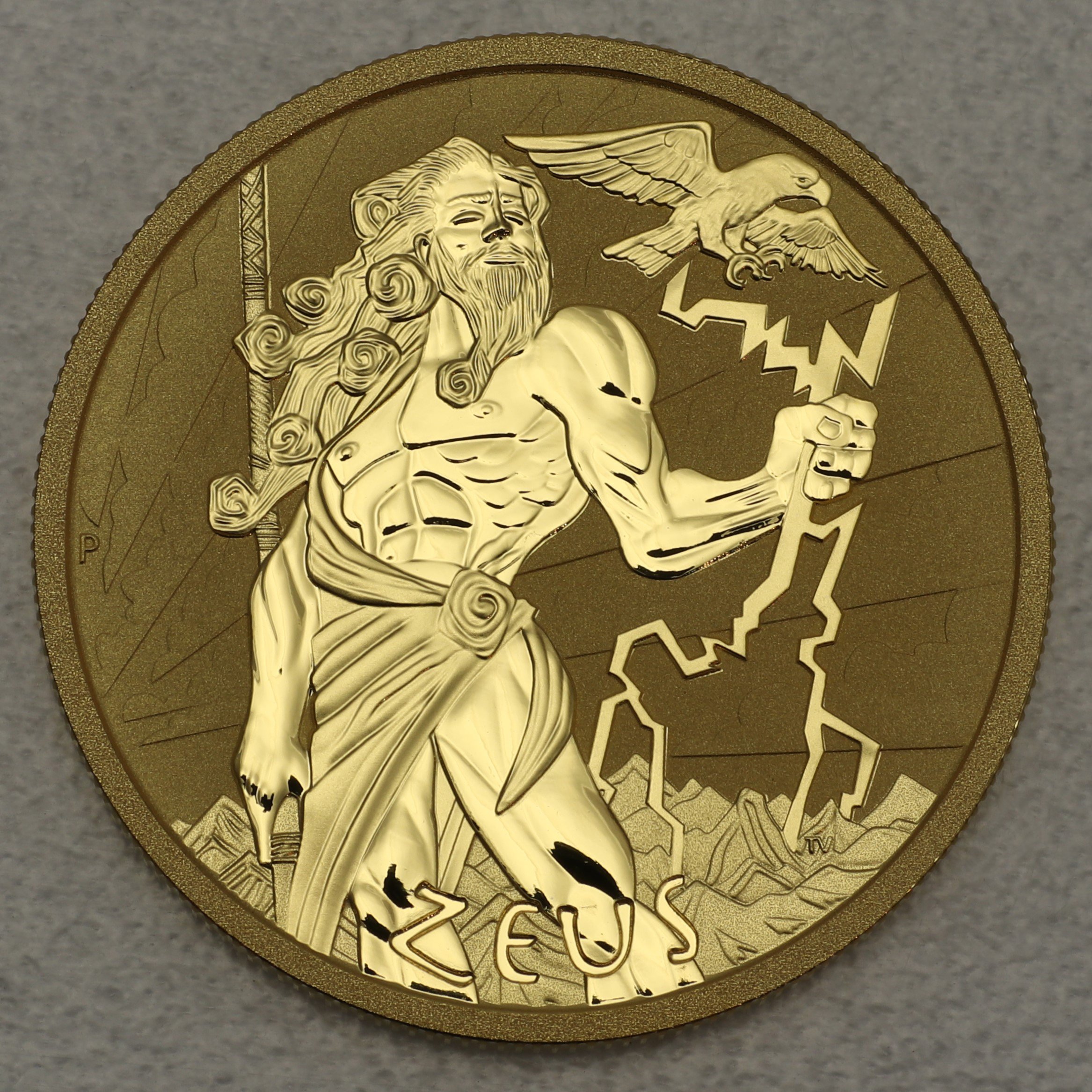 Goldmünze 1oz "Zeus" 2021 Gods of Olympus (Tuvalu) - Hauptansicht