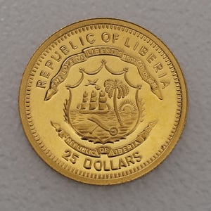 Goldmünze 1/25oz "Griechenland" 2006 Olympische Sommerspiele (Liberia) - Miniaturansicht 2