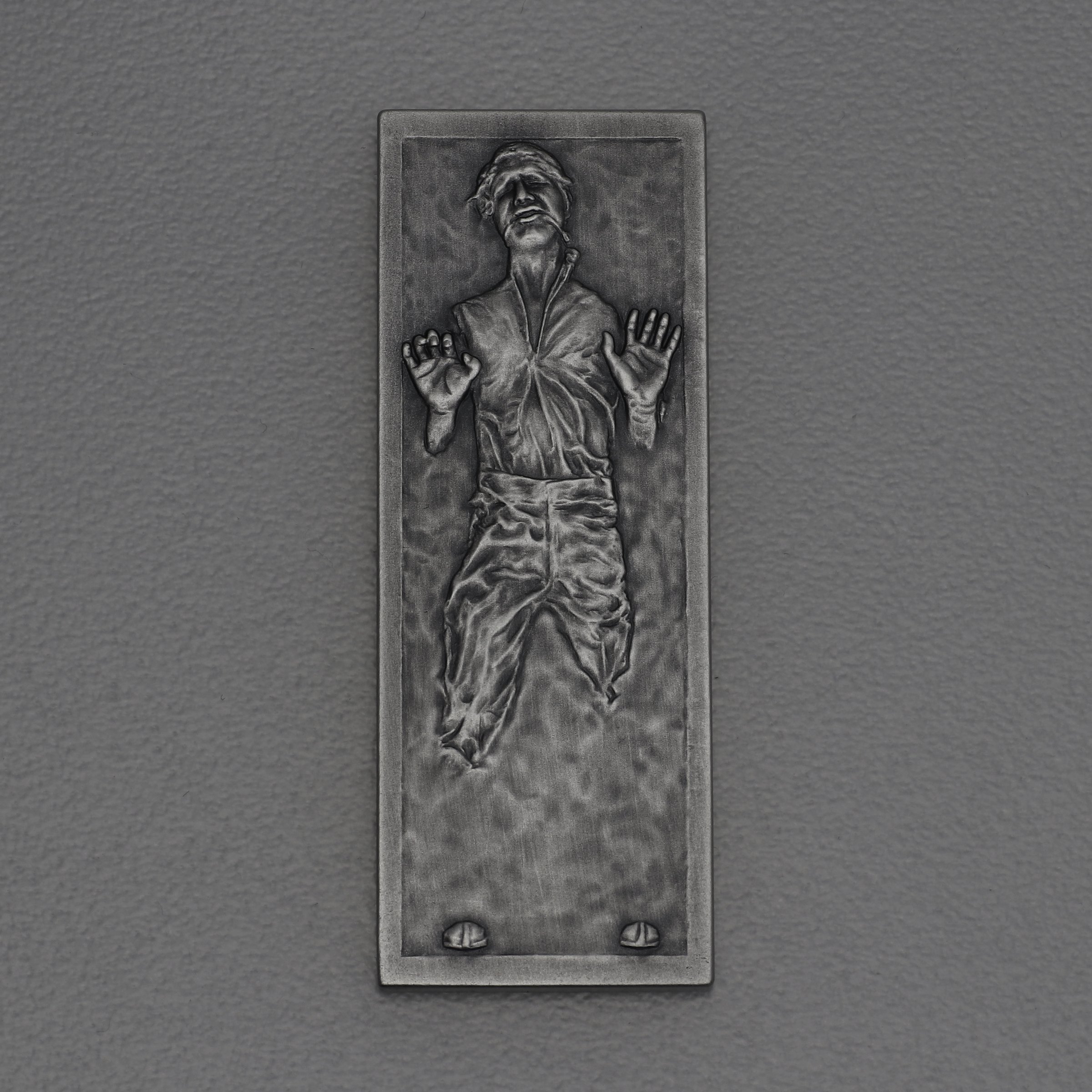 Münzbarren 1oz "Han Solo" 2022 Karbonit-Barren antikes Finish - Hauptansicht