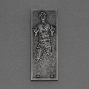 Münzbarren 1oz "Han Solo" 2022 Karbonit-Barren antikes Finish - Hauptansicht