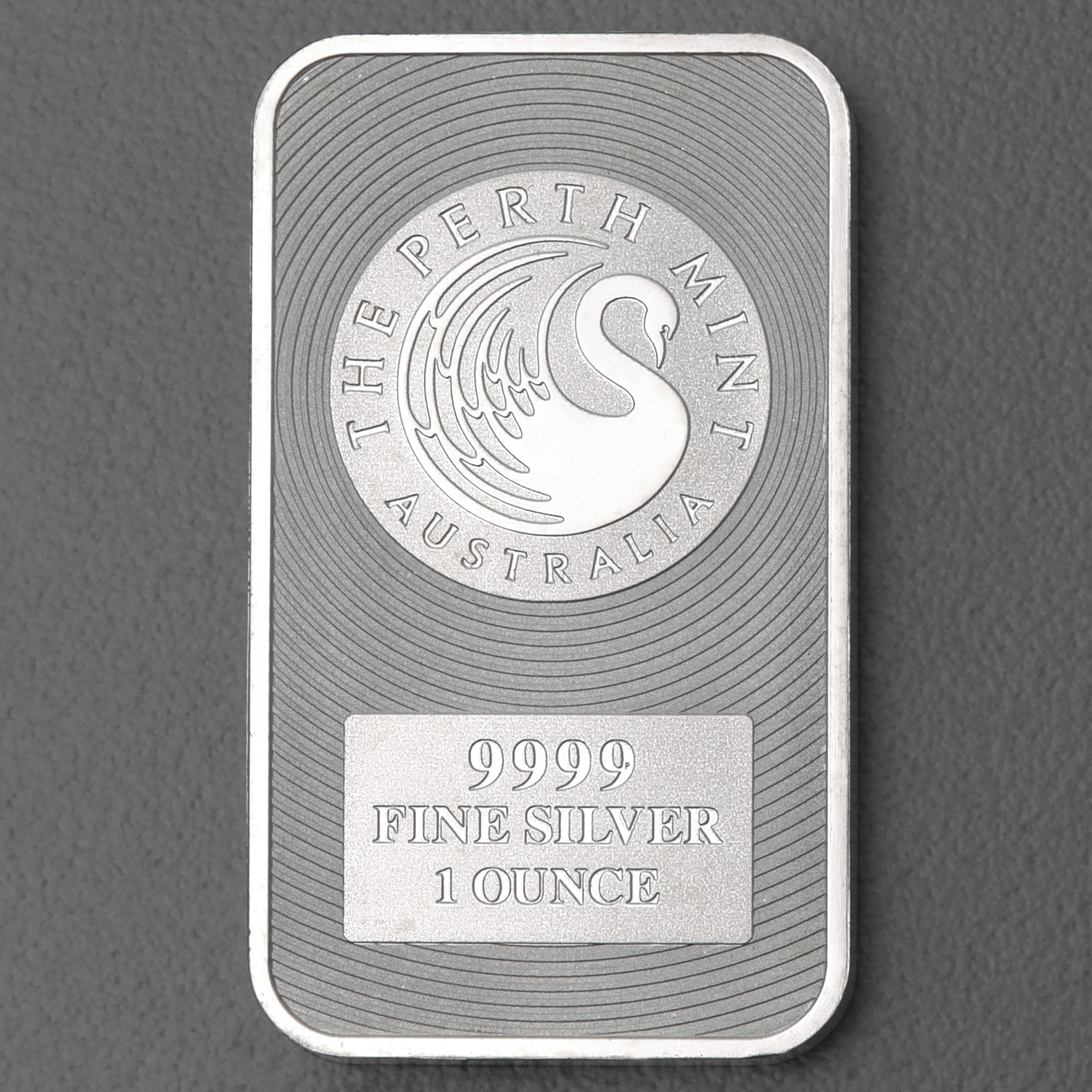 Silberbarren 1oz Perth Mint "Känguru" - Hauptansicht