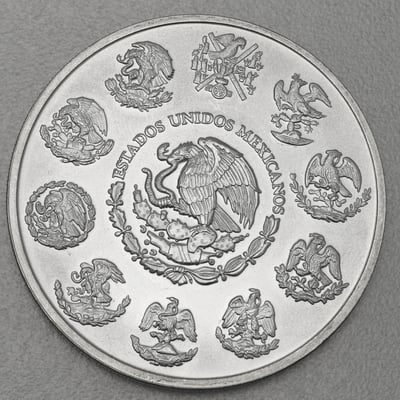 Silbermünze 5oz "Libertad" 2015 (Mexiko) - Miniaturansicht 2