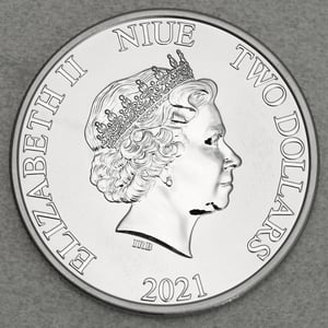 Silbermünze 1oz "Batman" 2021 DC Comics (Niue) - Miniaturansicht 2