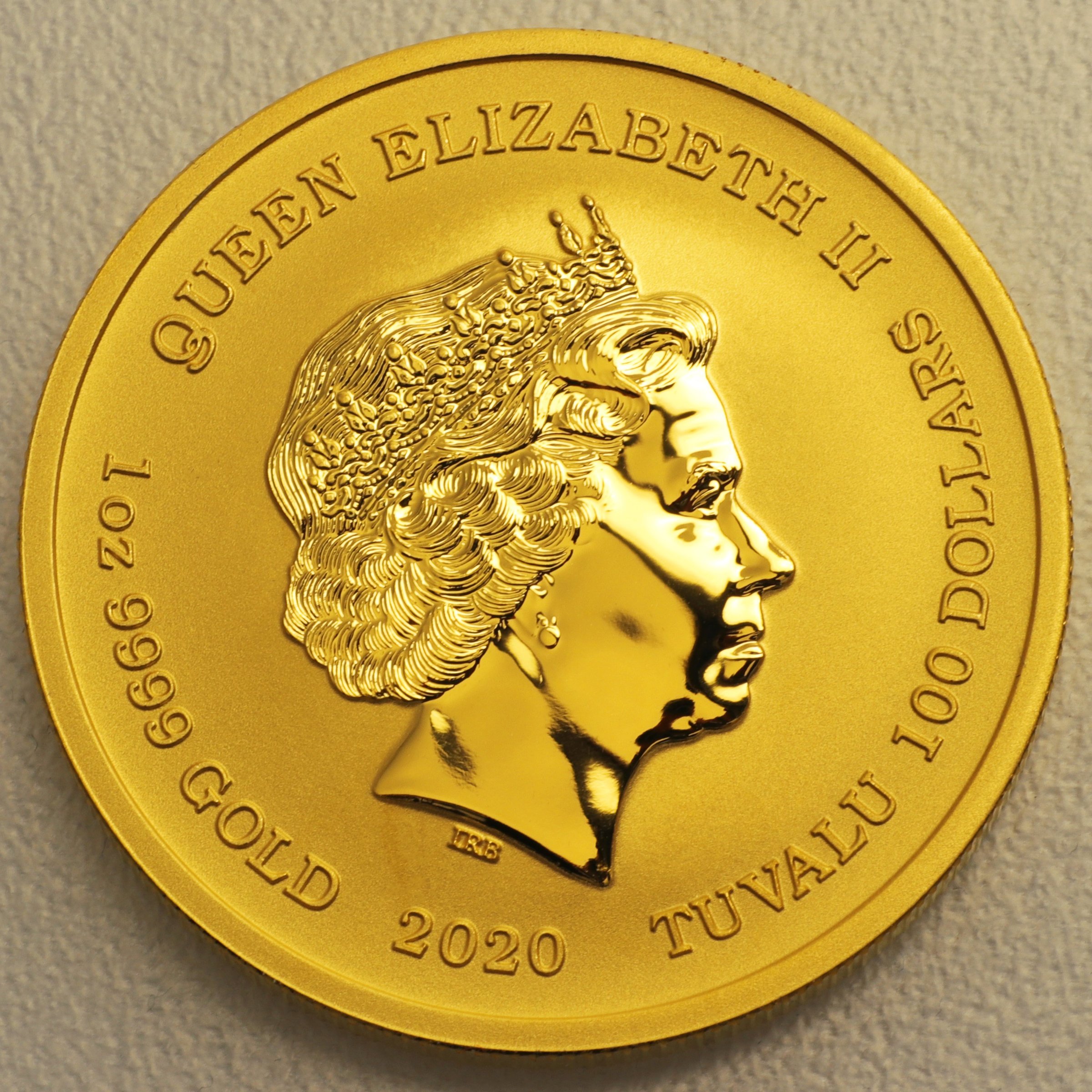 Goldmünze 1oz "James Bond 007" 2020 (Tuvalu) - Detailansicht 1