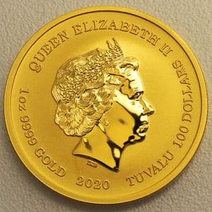Goldmünze 1oz "James Bond 007" 2020 (Tuvalu) - Miniaturansicht 2