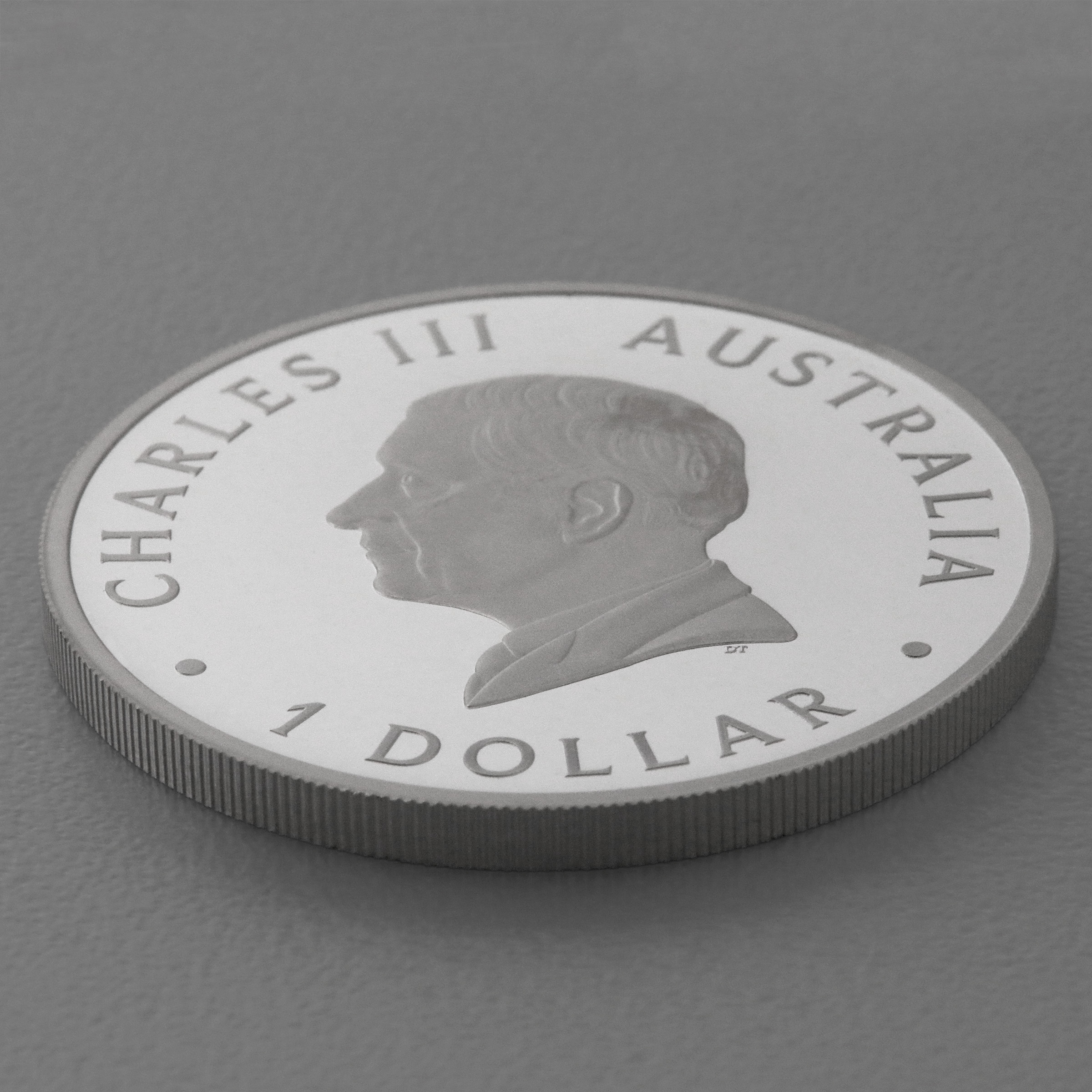 Silbermünze 1oz "Känguru" 2024 (PP) (Australien) - Detailansicht 3