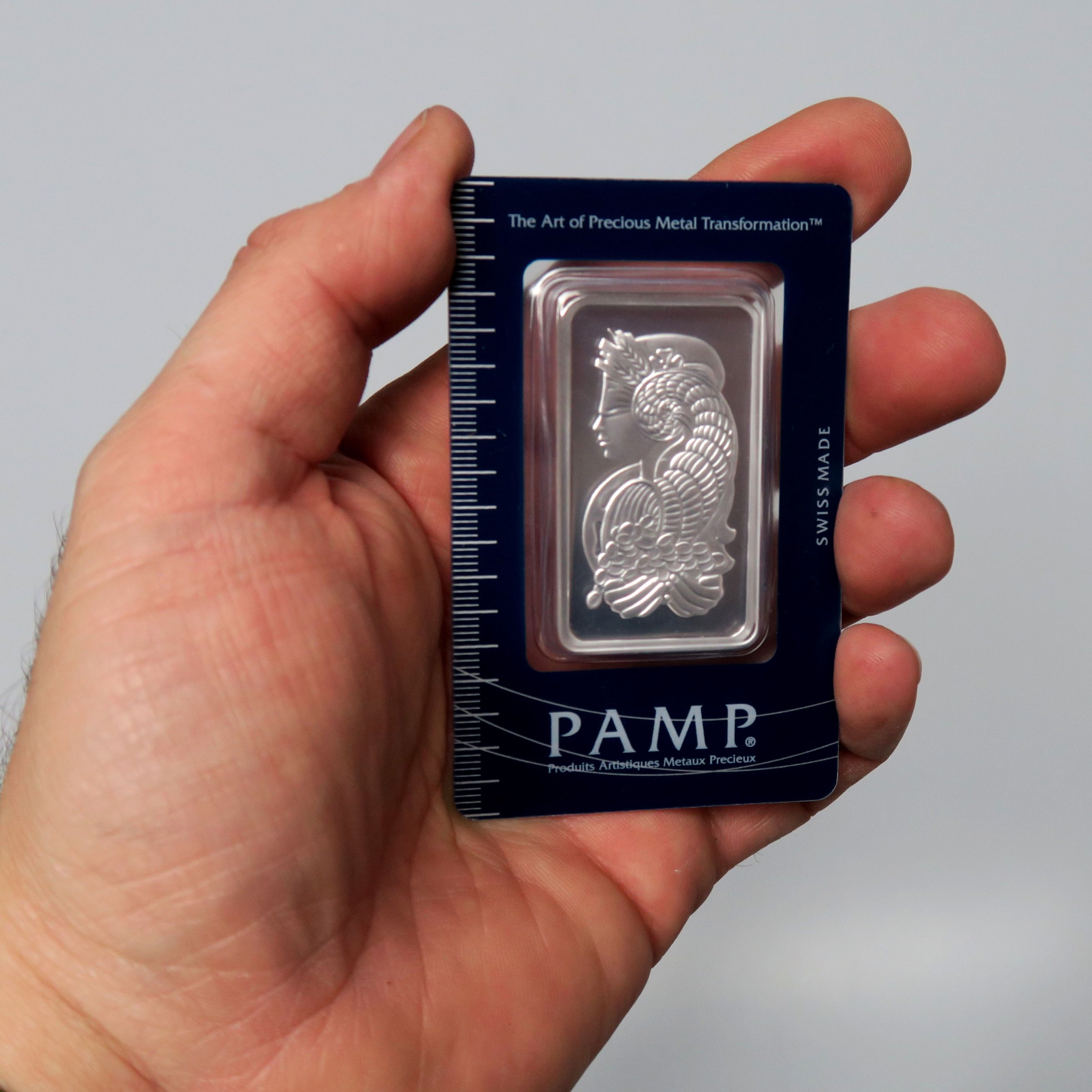 Silberbarren 50g "Fortuna" PAMP - Detailansicht 3