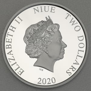 Silbermünze 1oz "Faster & Stronger" 2020 (PP/koloriert) Disney Mickey Mouse Sports (Niue) - Miniaturansicht 2