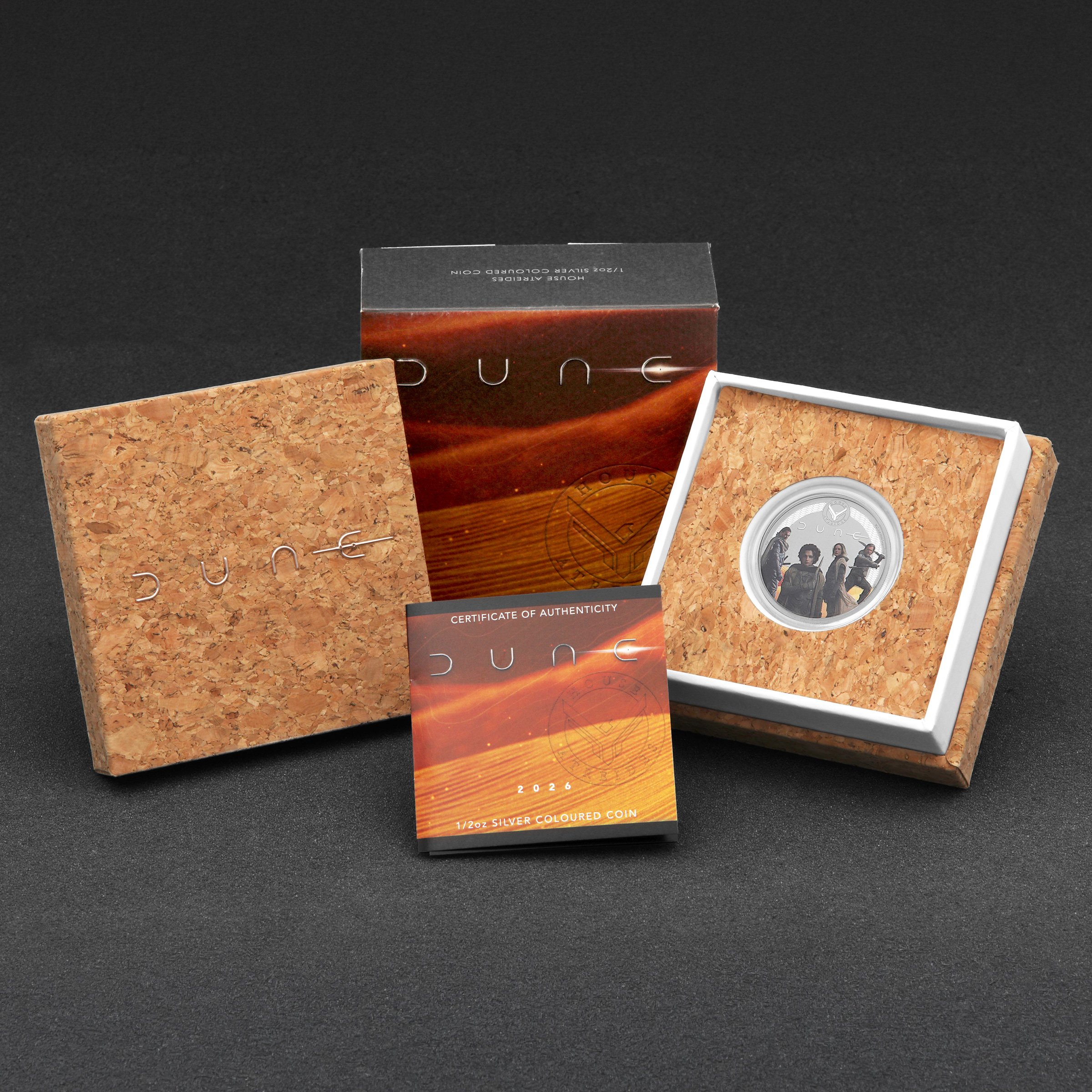 Silbermünze 1/2oz "Dune - House Atreides" 2026 (koloriert) (Tuvalu) - Detailansicht 4