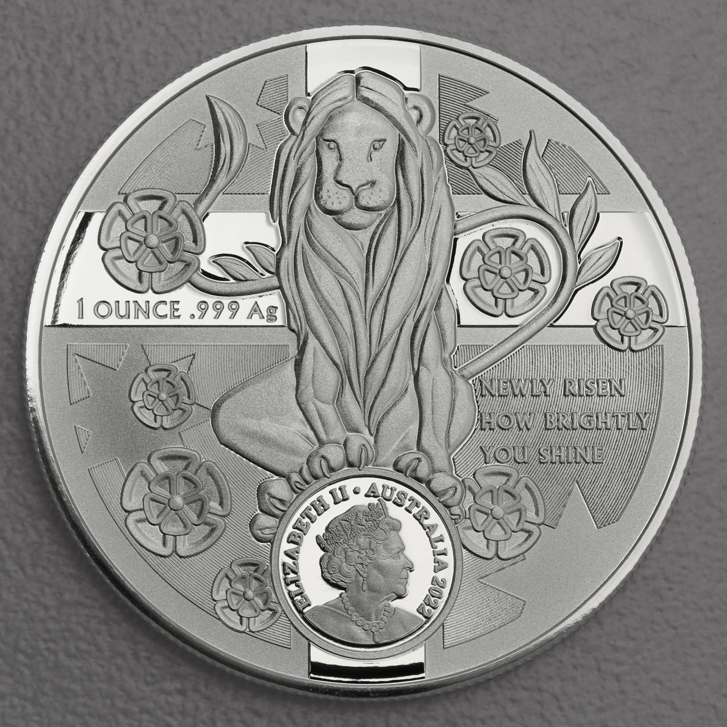 Silbermünze 1oz "Australia’s Coat of Arms" 2022 New South Wales (Australien) - Detailansicht 1